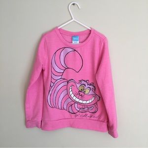 Disney Cheshire Cat Pullover, size S youth